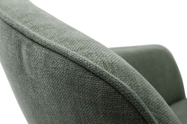 Designová otočná židle Ralayna lesnická zelená