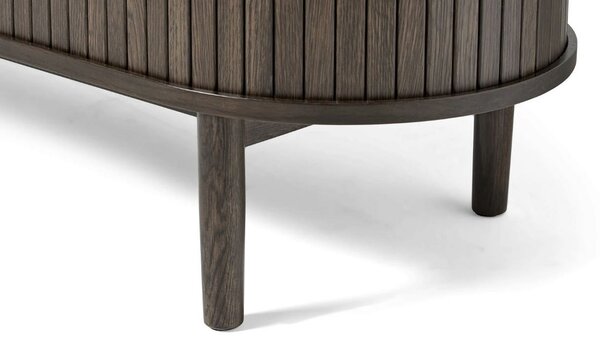 Designová komoda Palomino 140 cm tmavě hnědý dub