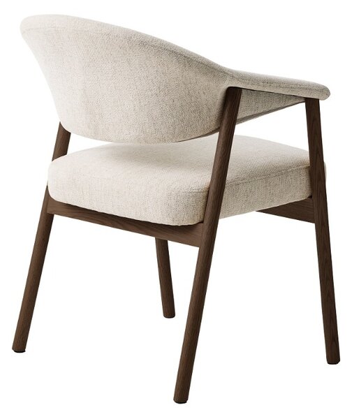 Designová jídelní židle Jacqueline kouřový dub