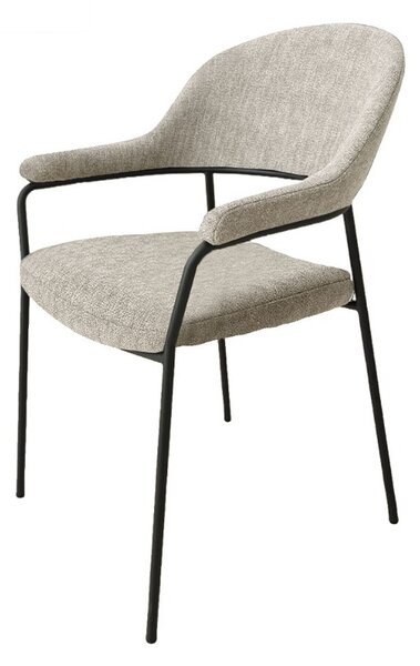 Designová jídelní židle Raddix písková