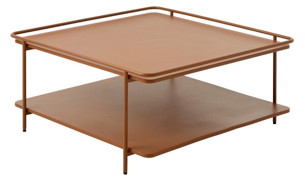 Designový konferenční stolek Harinder 75 cm terakota