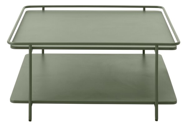 Designový konferenční stolek Harinder 75 cm olivovo-zelený