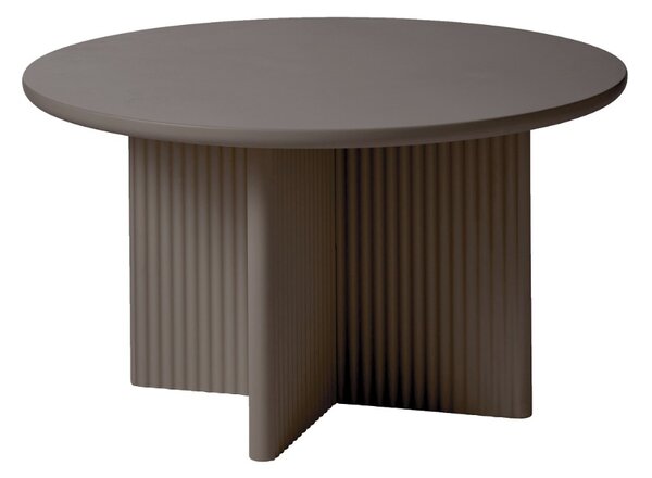 Designový konferenční stolek Dallyce 80 cm taupe