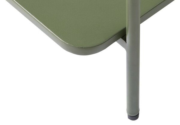 Designový konferenční stolek Harinder 75 cm olivovo-zelený