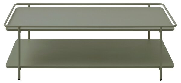 Designový konferenční stolek Harinder 110 cm olivovo-zelený