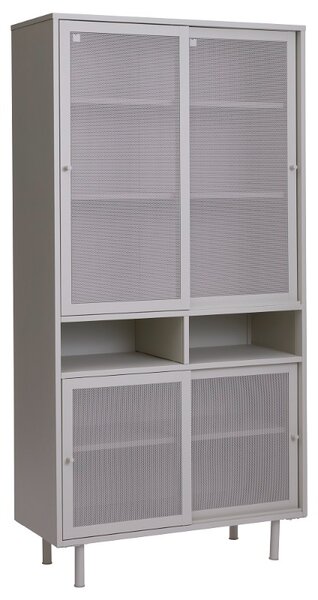 Designová skříňka Taiyanna 180 cm šedá