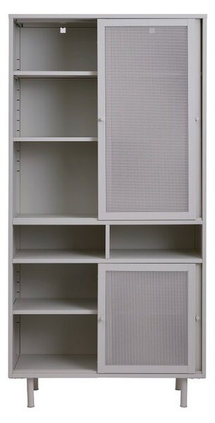 Designová skříňka Taiyanna 180 cm šedá