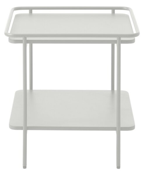 Designový odkládací stolek Harinder 45 cm šedý
