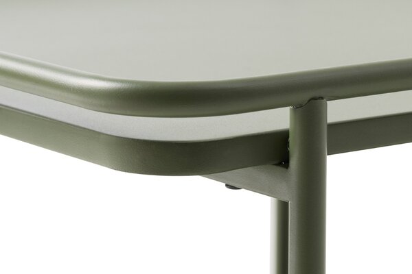 Designový odkládací stolek Harinder 45 cm olivovo-zelený