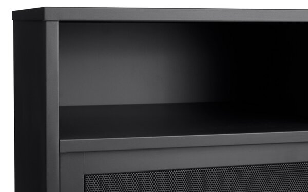 Designová skříňka Taiyanna 140 cm černá