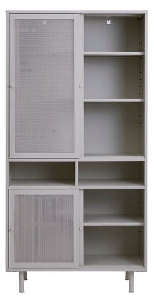 Designová skříňka Taiyanna 180 cm šedá