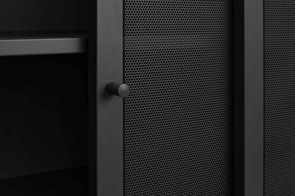 Designová skříňka Taiyanna 140 cm černá