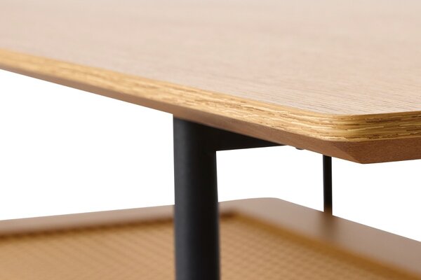 Designový konferenční stolek Lakshmana 110 cm přírodní dub