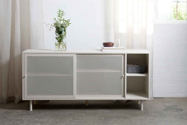 Designová komoda Taiyanna 160 cm šedá