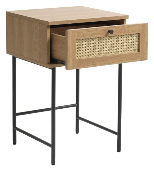 Designový odkládací stolek Lakshmana 45 cm přírodní dub