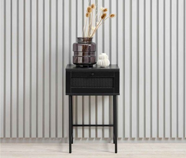 Designový odkládací stolek Lakshmana 45 cm černý