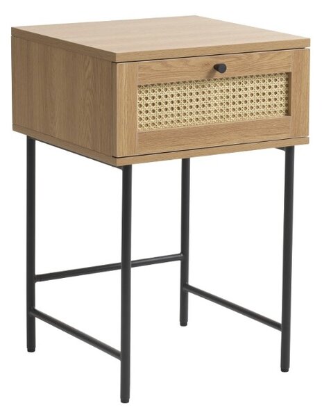 Designový odkládací stolek Lakshmana 45 cm přírodní dub