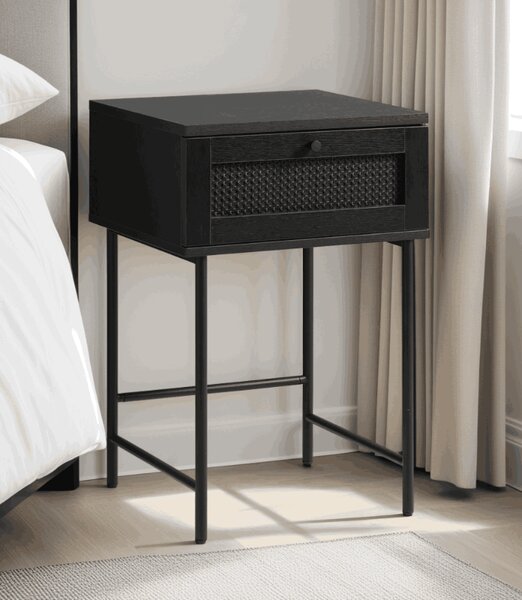 Designový odkládací stolek Lakshmana 45 cm černý