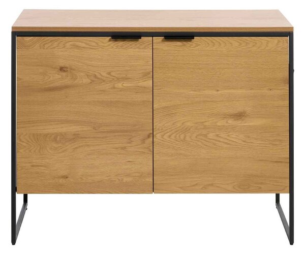 Designová komoda Valenzuela 104,5 cm vzor dub