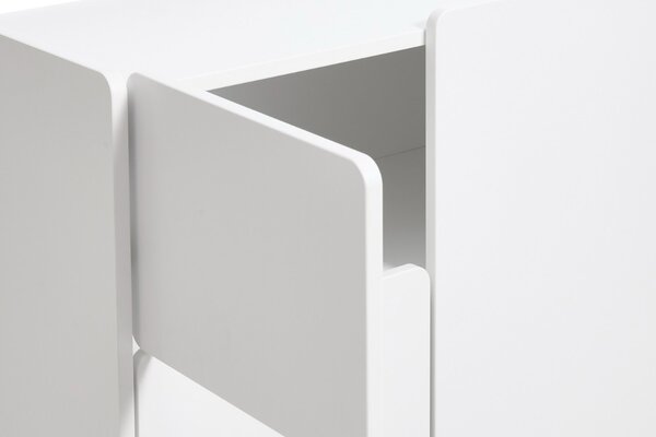 Designová skříňka Feliciana 100 cm bílá