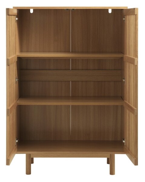 Designová skříňka Calloway 140 cm přírodní dub