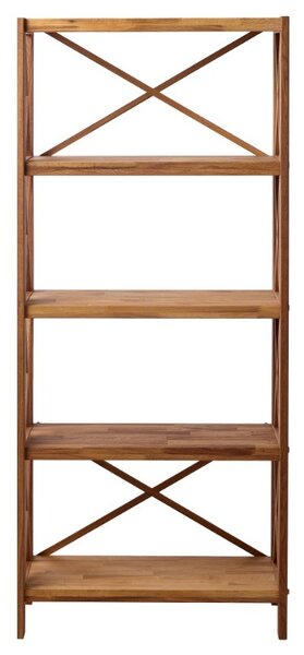 Designový regál Walworth 161 cm přírodní dub