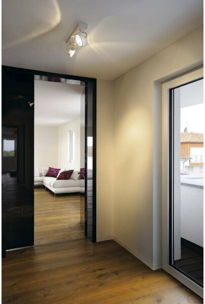 BIG WHITE SLV KALU, nástěnné a stropní svítidlo, tři žárovky, QPAR111, kulaté, bílé matné, max. 225 W 147321