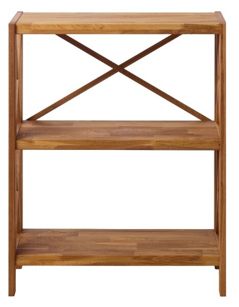 Designový regál Walworth 87 cm přírodní dub