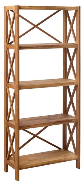 Designový regál Walworth 161 cm přírodní dub