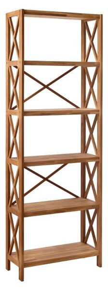 Designový regál Walworth 198 cm přírodní dub