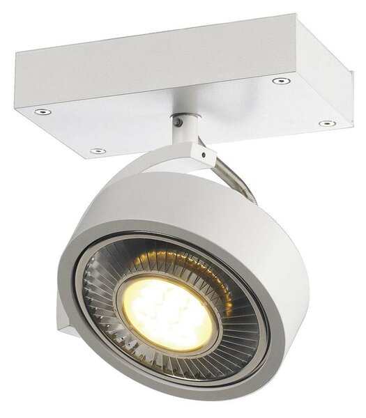 BIG WHITE SLV KALU, nástěnné a stropní svítidlo, jedna žárovka, QPAR111, kulaté, bílé matné, max. 75 W 147301