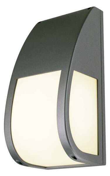 BIG WHITE SLV KERAS ELT, venkovní nástěnné a stropní svítidlo, TC-TSE, IP54, antracit, úsporná žárovka, max. 24 W 227176