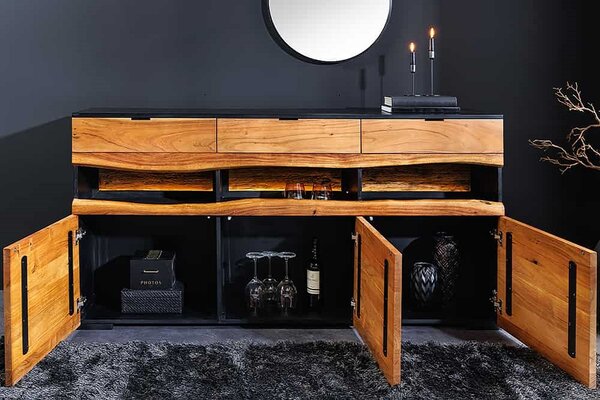 Designová komoda Feleti 180 cm akácie