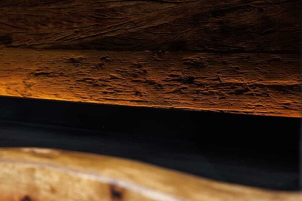 Designová vysoká komoda Feleti 120 cm akácie
