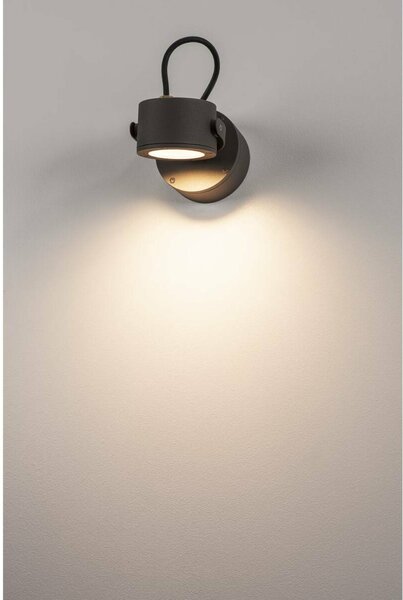 BIG WHITE SLV SITRA 360 WL, venkovní nástěnné svítidlo, TCR-TSE, IP 44, antracit, max. 9 W 231515
