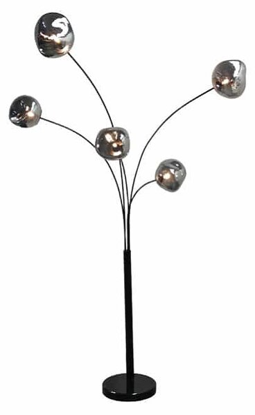 Designová stojanová lampa Hanzila 200 cm šedá