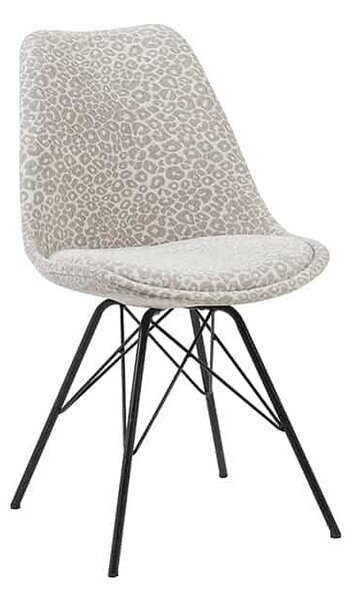 Designová židle Sweden béžová / šedá