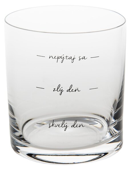 Sklenice na whisky Nepýtaj sa - SK