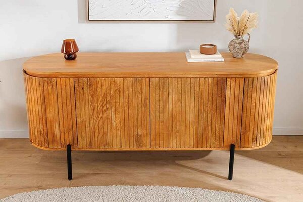Designová komoda Daichi 160 cm hnědé mango