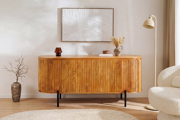 Designová komoda Daichi 160 cm hnědé mango