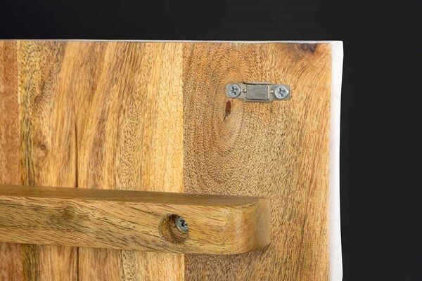 Designová komoda Venetia 140 cm bílé mango