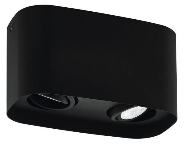 Eglo 31098 - LED Bodové svítidlo MENDOZA 2xLED/4,7W/230V 3000K černá