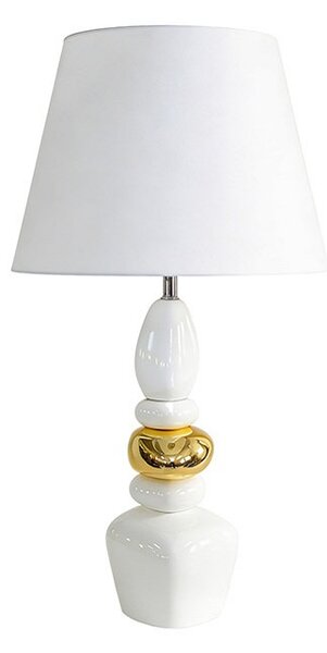 Designová stolní lampa Kaloosh 68 cm bílá