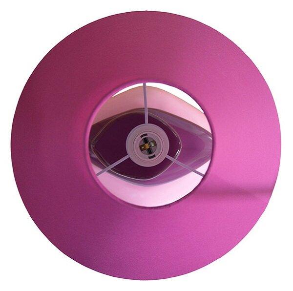Designová stolní lampa Kalpana 60 cm růžová