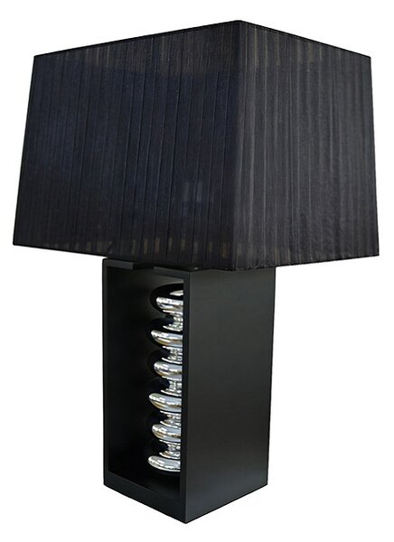 Designová stolní lampa Kamaria 55 cm černá