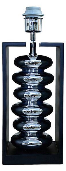 Designová stolní lampa Kamaria 55 cm černá