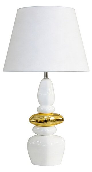 Designová stolní lampa Kaloosh 68 cm bílá