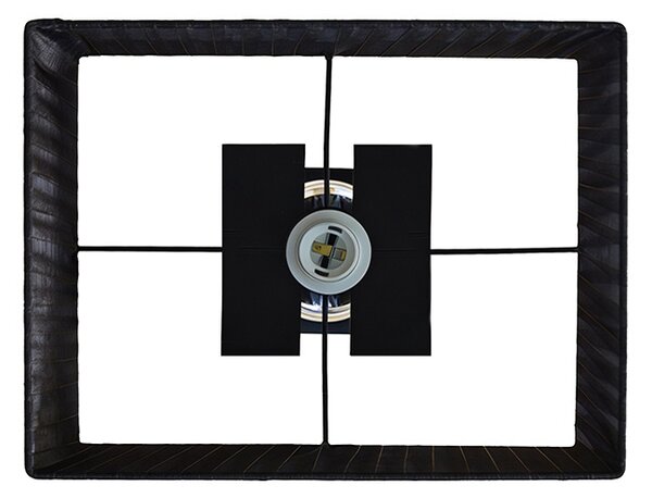 Designová stolní lampa Kamaria 55 cm černá