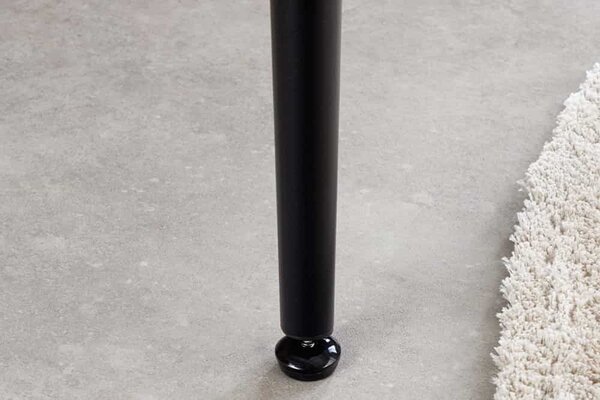 Keramický jídelní stůl Garold 120 cm antracitový