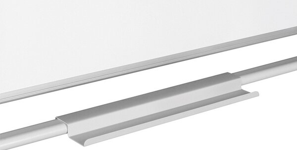 Mobilní otočná oboustranná keramická tabule, magnetická, bílá, 1200 x 900 mm